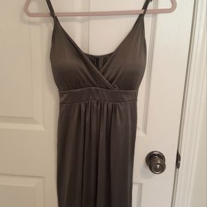 Vero Mods grey silky dress